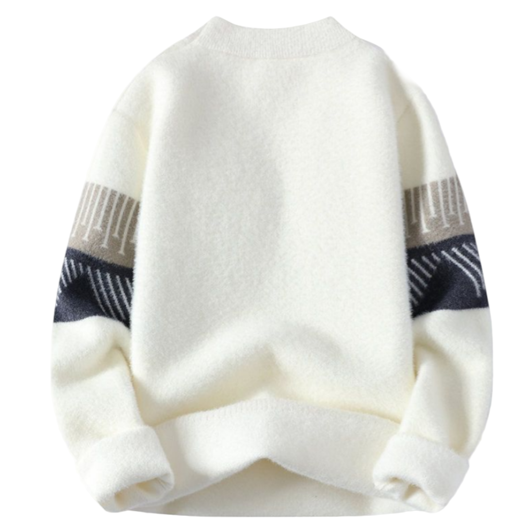 Faelan – Pull Minimaliste Chaud en Tricot