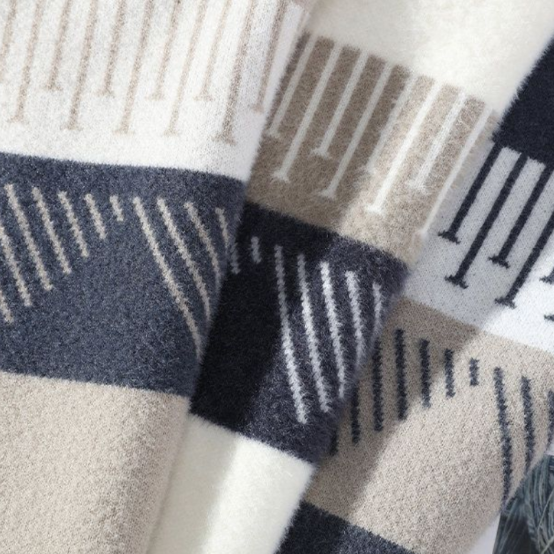 Faelan – Pull Minimaliste Chaud en Tricot