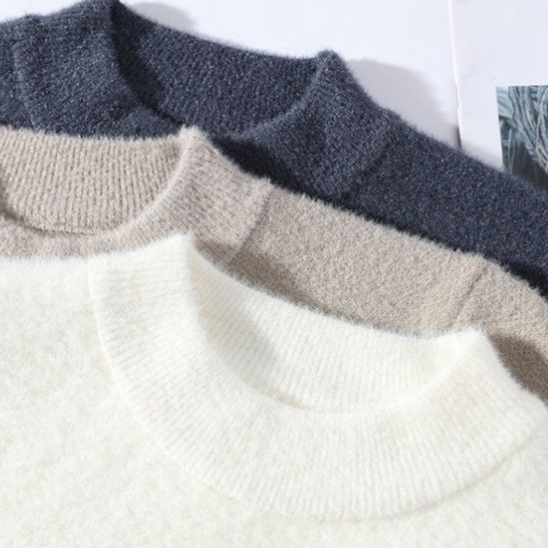 Faelan – Pull Minimaliste Chaud en Tricot