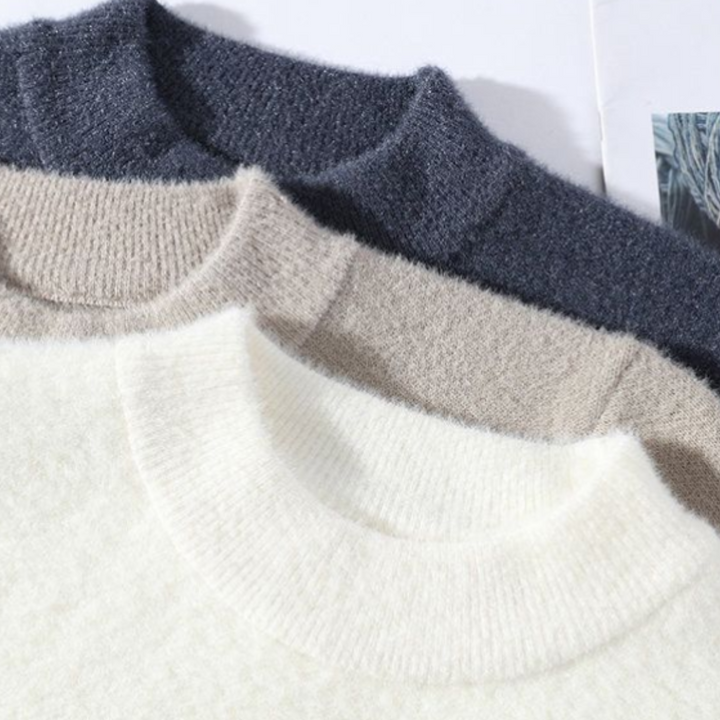 Faelan – Pull Minimaliste Chaud en Tricot