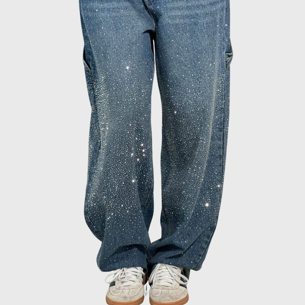 Adelina - Jeans carpenters ballon pour femmes