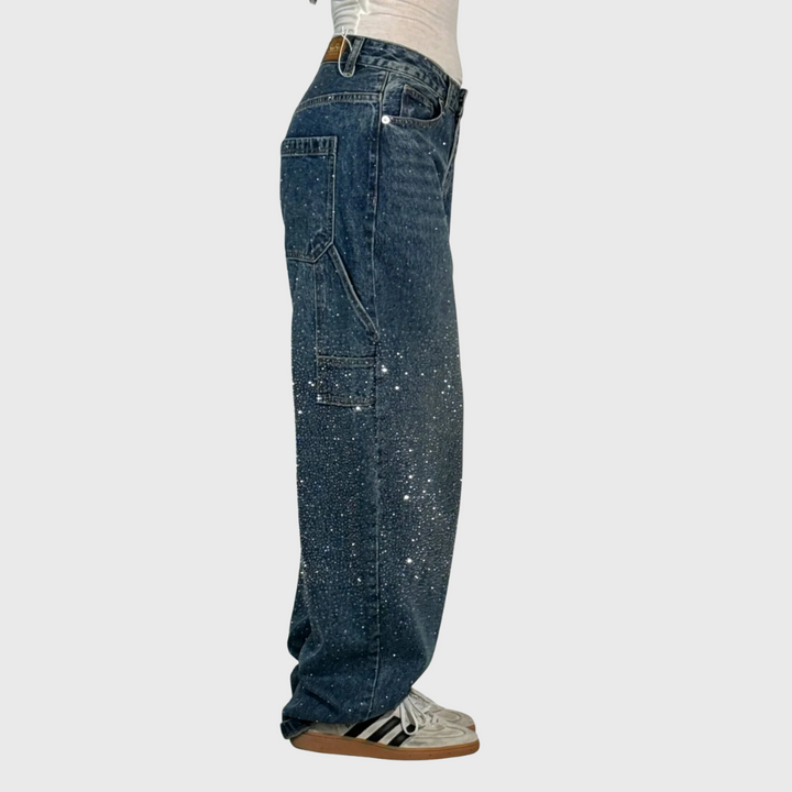 Adelina - Jeans carpenters ballon pour femmes