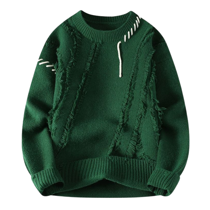 Pull Premium avec Bord Côtelé