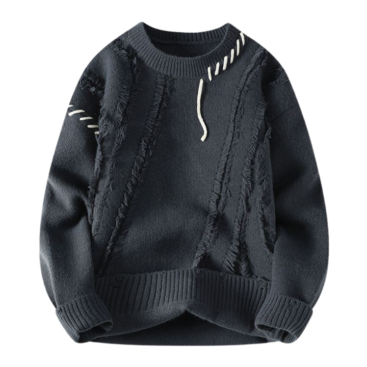 Pull Premium avec Bord Côtelé