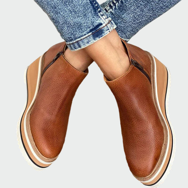 Bottes en cuir Inkas
