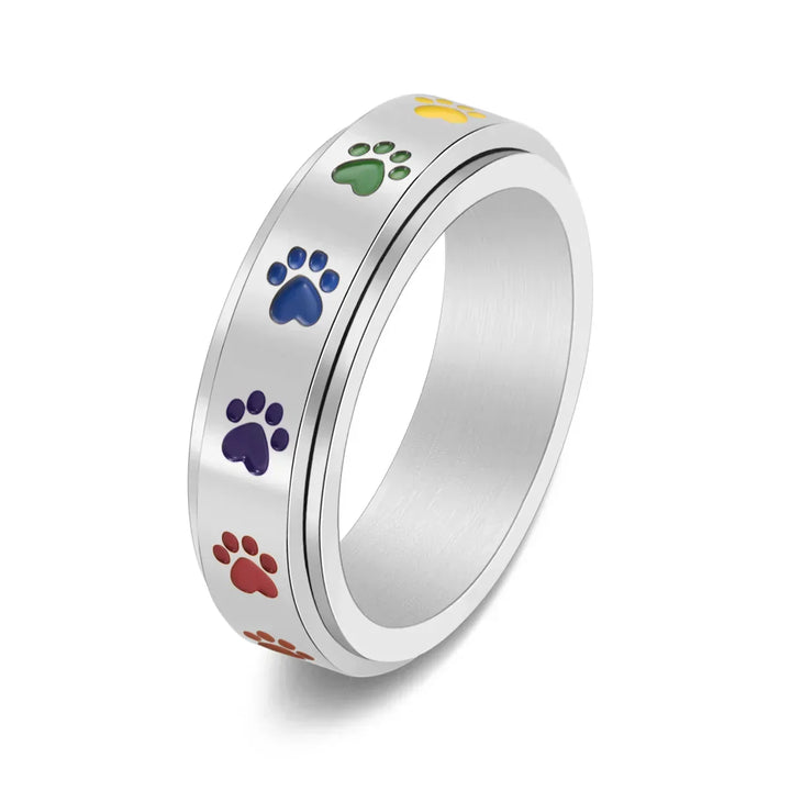 Bague anti-stress rotative pour pattes
