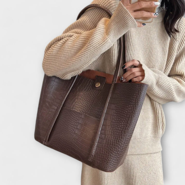 Cécile. - Sac à main vintage à bandoulière