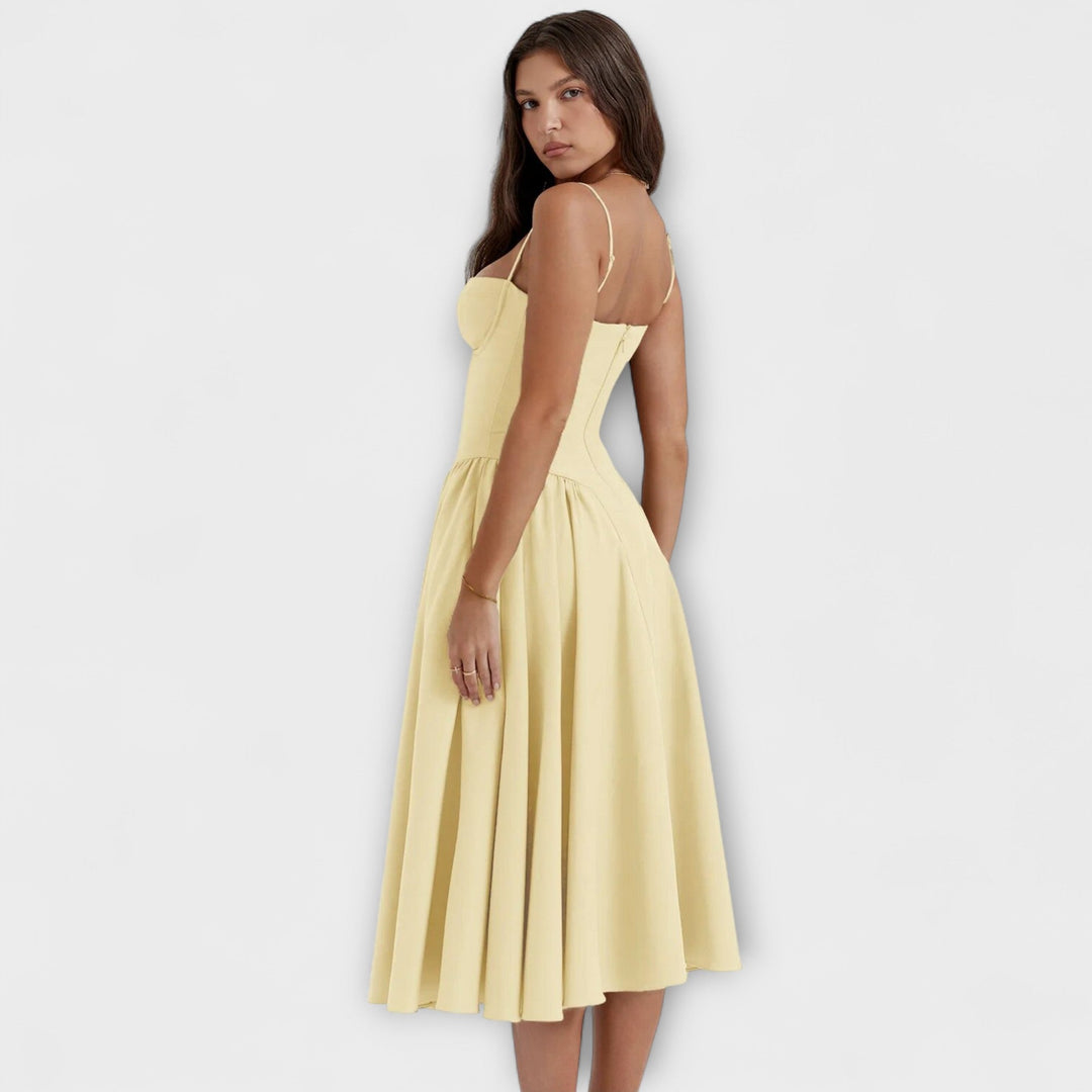 Rosalie - Robe corset élégante sans manches