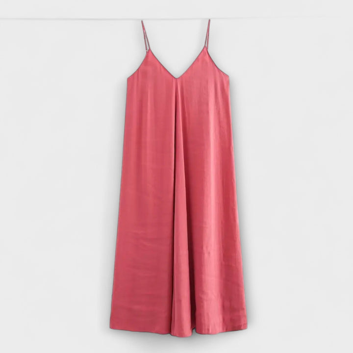 Robe maxi à bretelles
