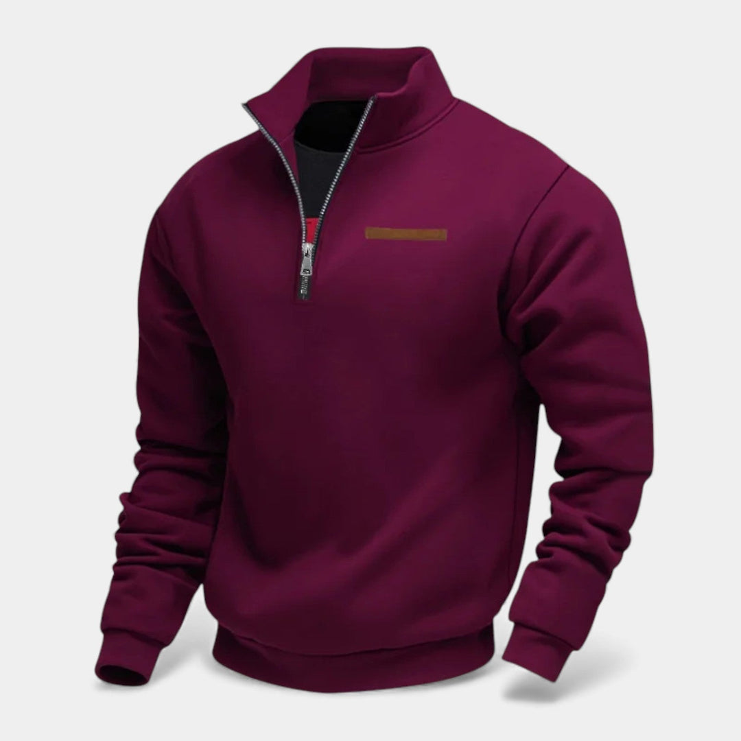 Vojtěch – Sweat à capuche en polaire pour homme Borwin