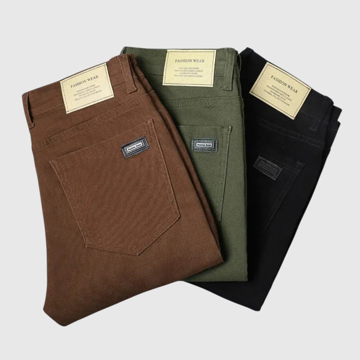Jeans en coton élégants