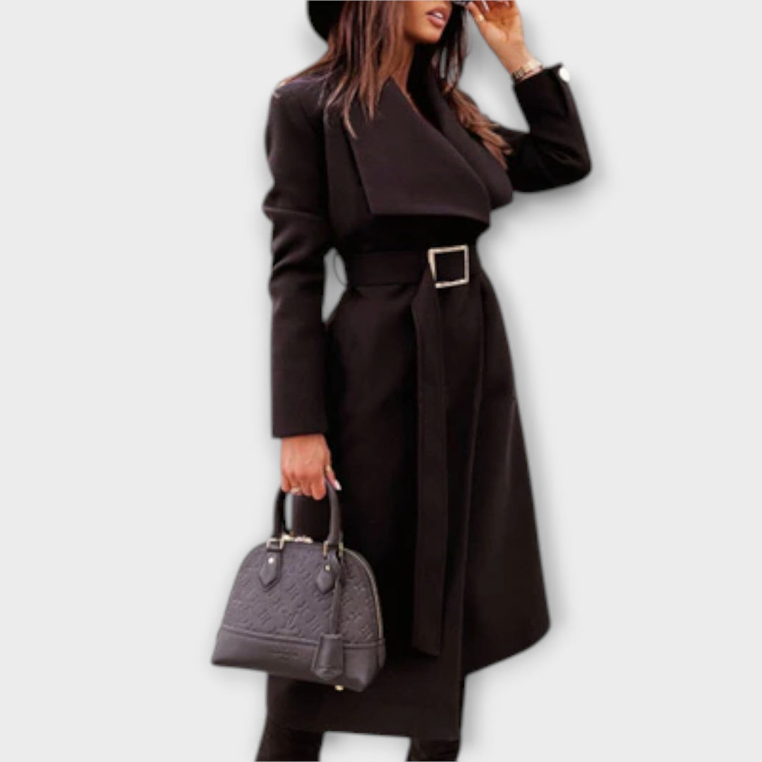 Mura - Manteau long ajusté pour femmes