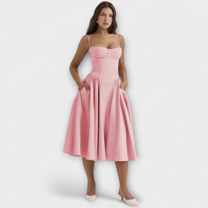 Rosalie - Robe corset élégante sans manches