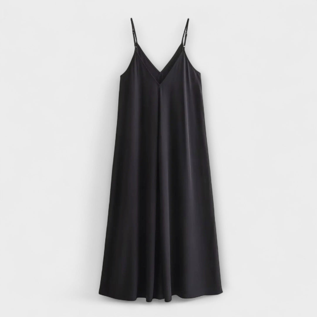 Robe maxi à bretelles