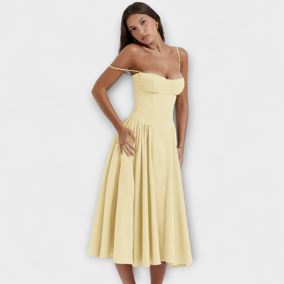 Rosalie - Robe corset élégante sans manches