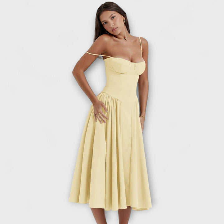 Rosalie - Robe corset élégante sans manches