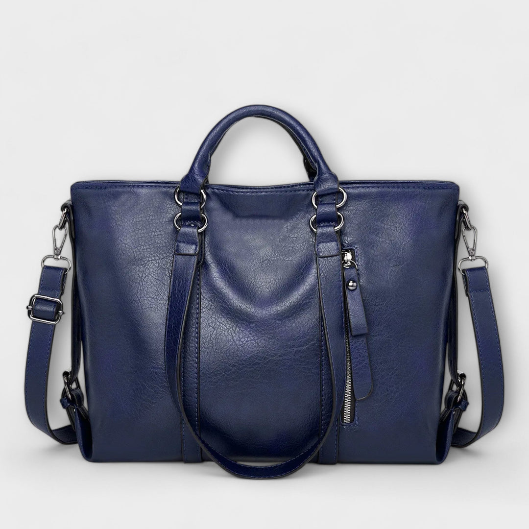 Cécile. - Grand sac en cuir