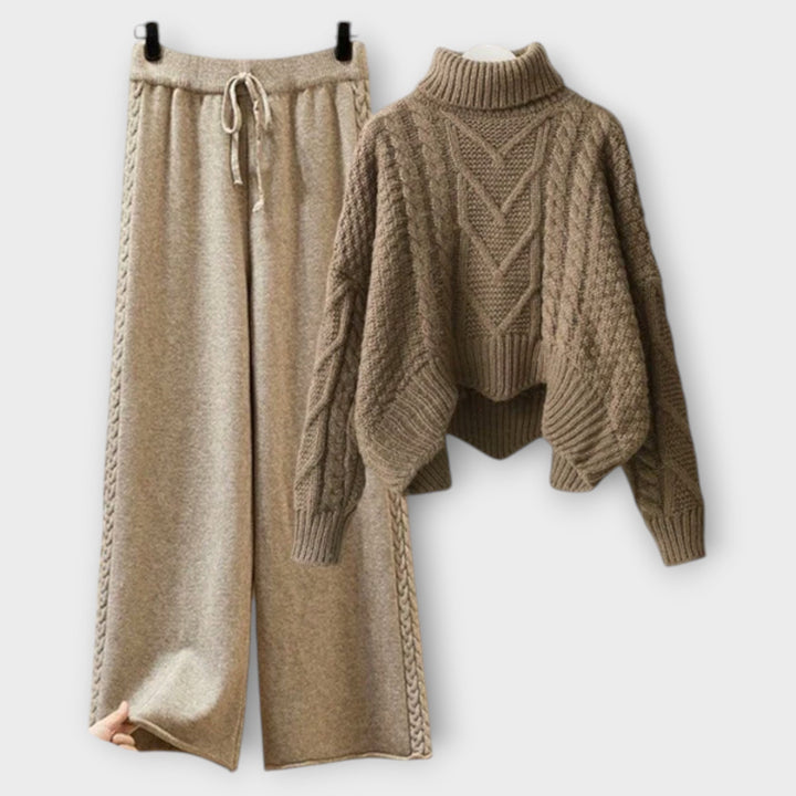 Olivia - Ensemble tricot élégant
