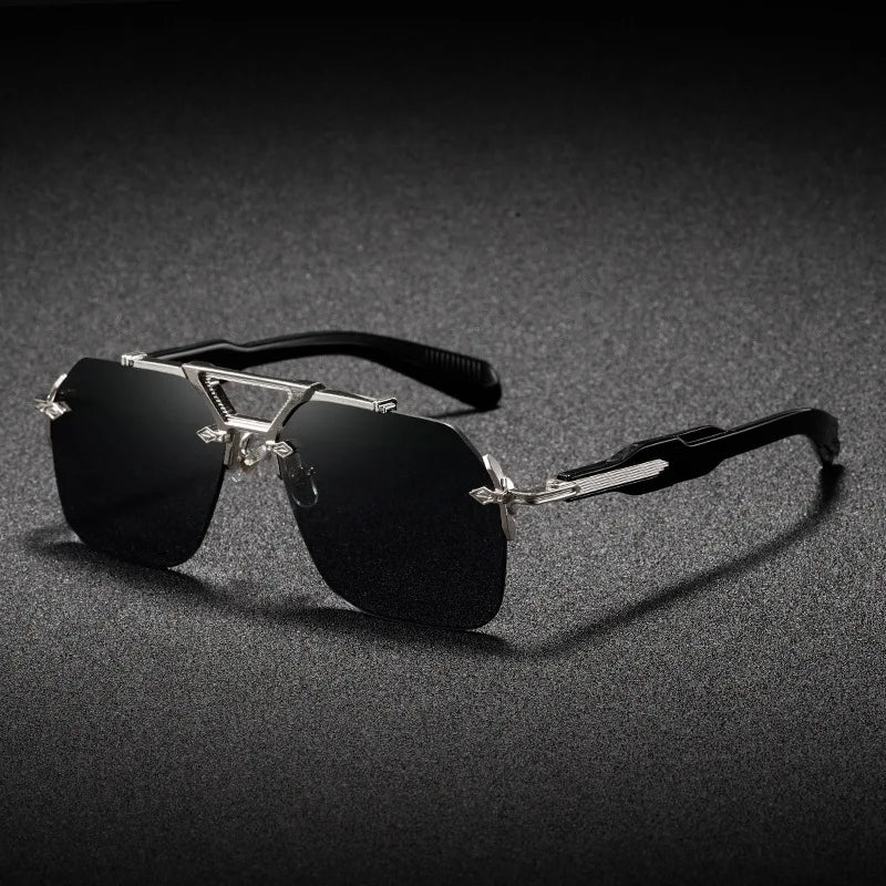 Falk™ | Lunettes de soleil Aviateur Luxe