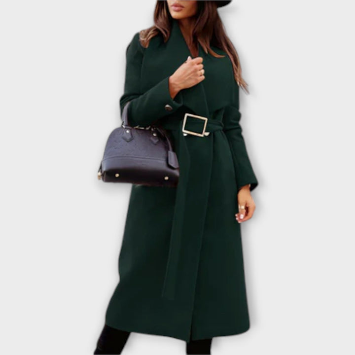 Mura - Manteau long ajusté pour femmes