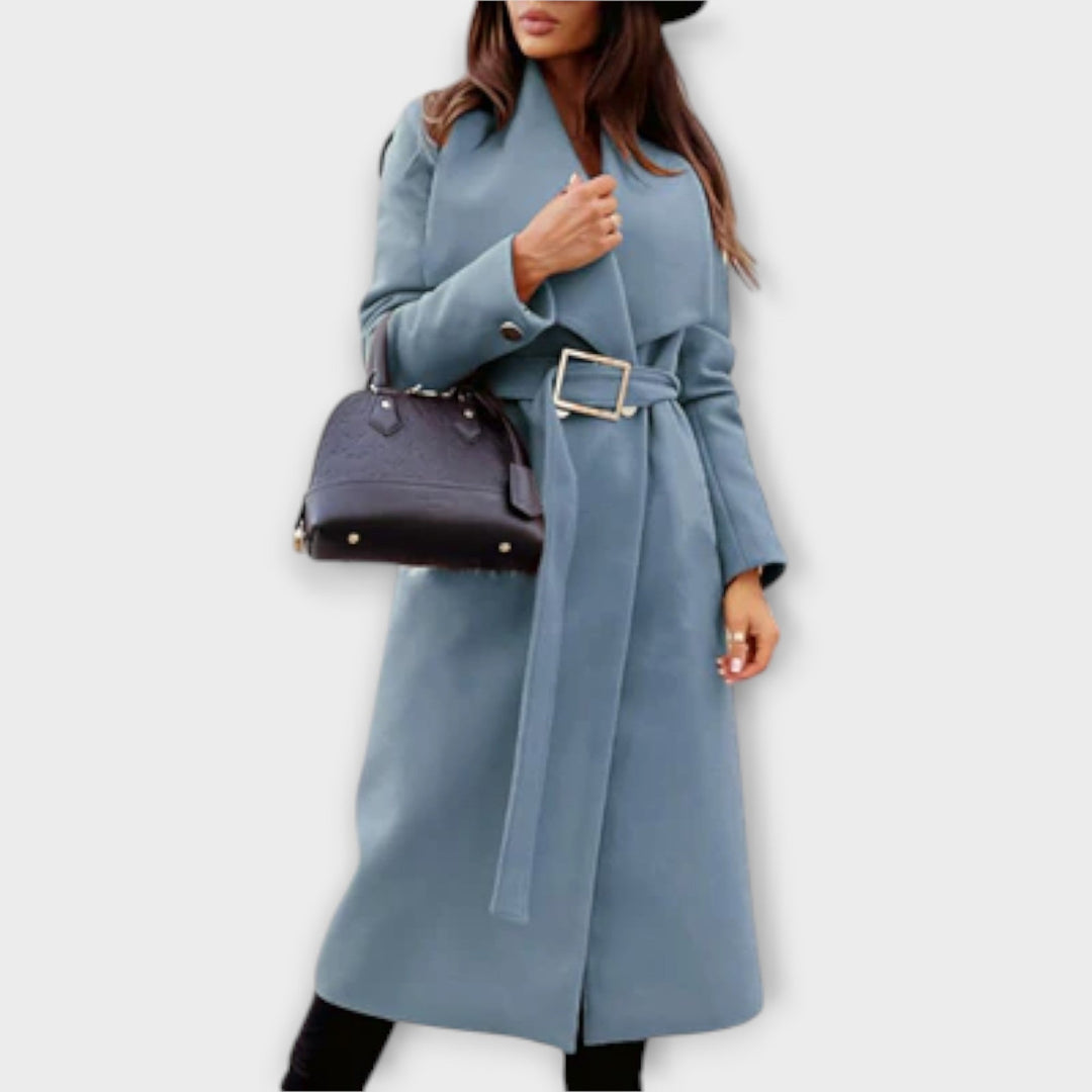 Mura - Manteau long ajusté pour femmes