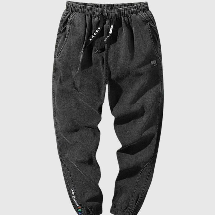 Pantalons jogger en denim élégants