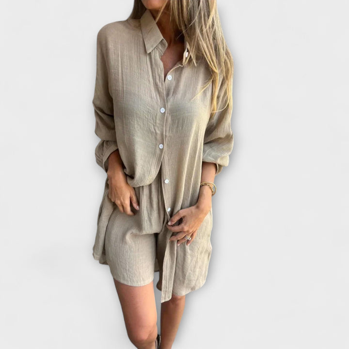 Miravo - Ensemble de blouse et de shorts
