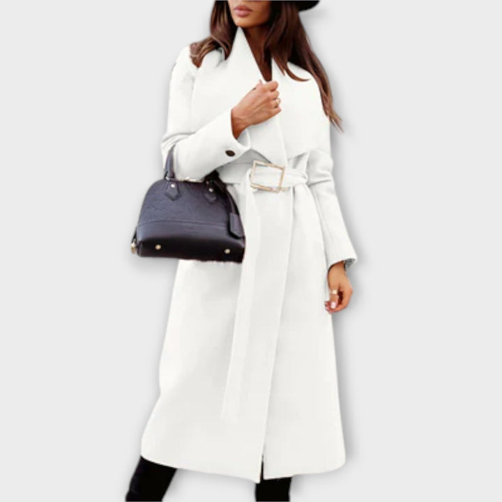 Mura - Manteau long ajusté pour femmes