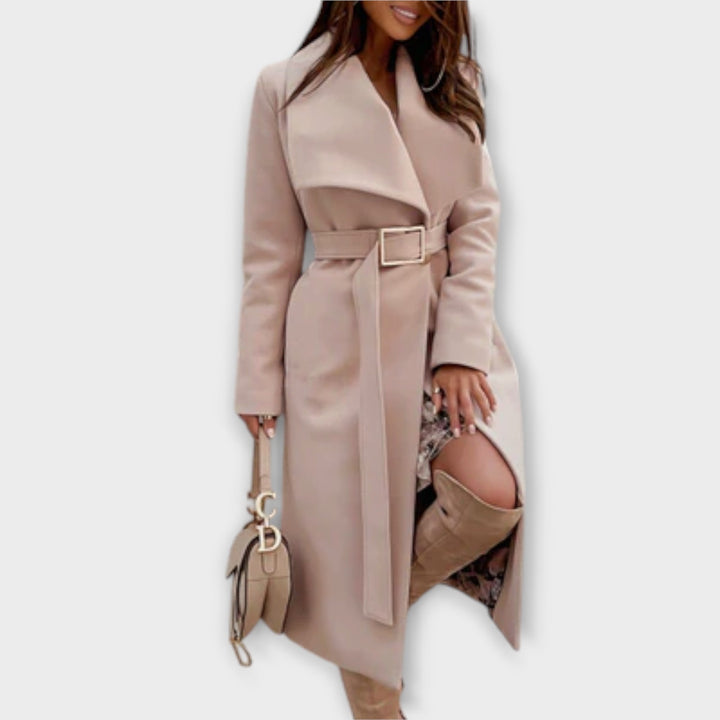 Mura - Manteau long ajusté pour femmes