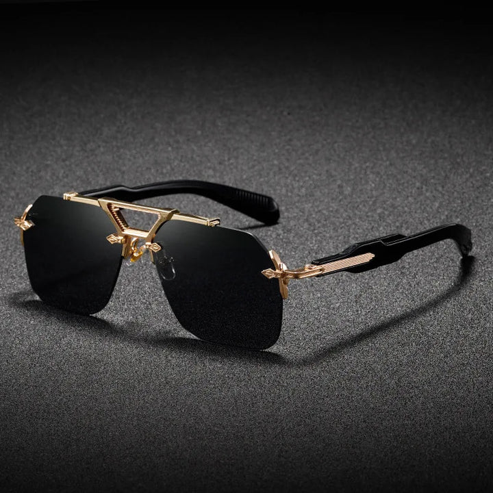 Falk™ | Lunettes de soleil Aviateur Luxe