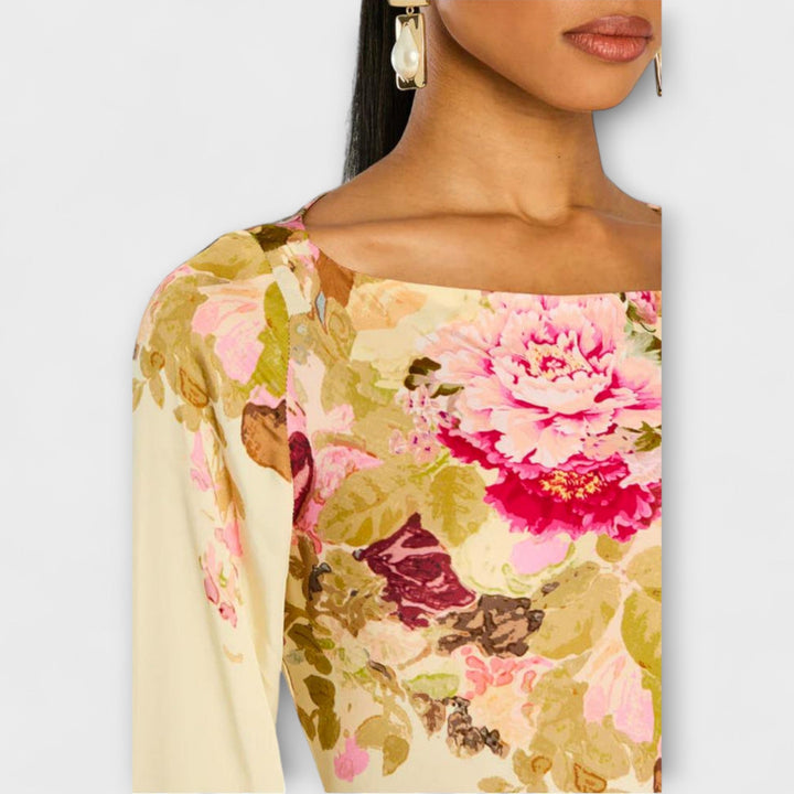 Kelly - Robe maxi pour une fête de jardin
