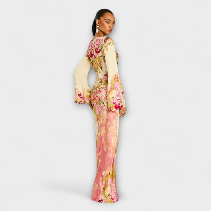 Kelly - Robe maxi pour une fête de jardin
