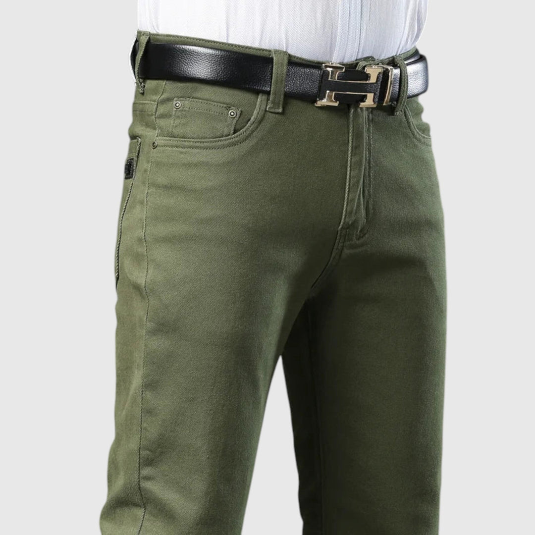 Jeans en coton élégants