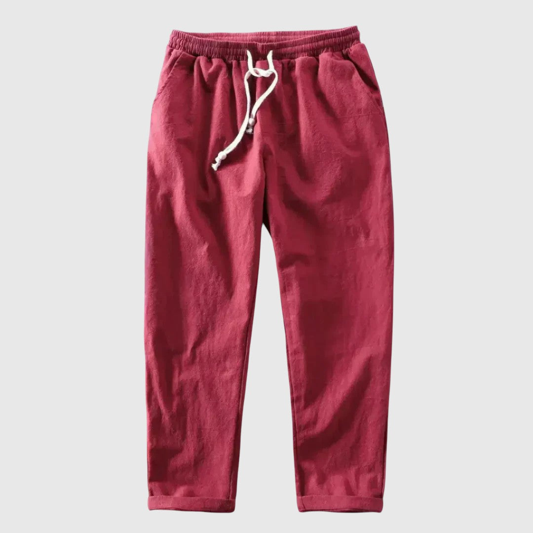 Libuše - Pantalons en lin