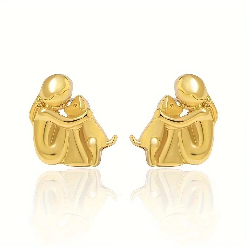 Anna - Boucles d'oreilles Amour éternel