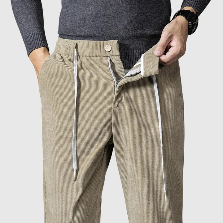 Libuše - Pantalons en velours côtelé Walker
