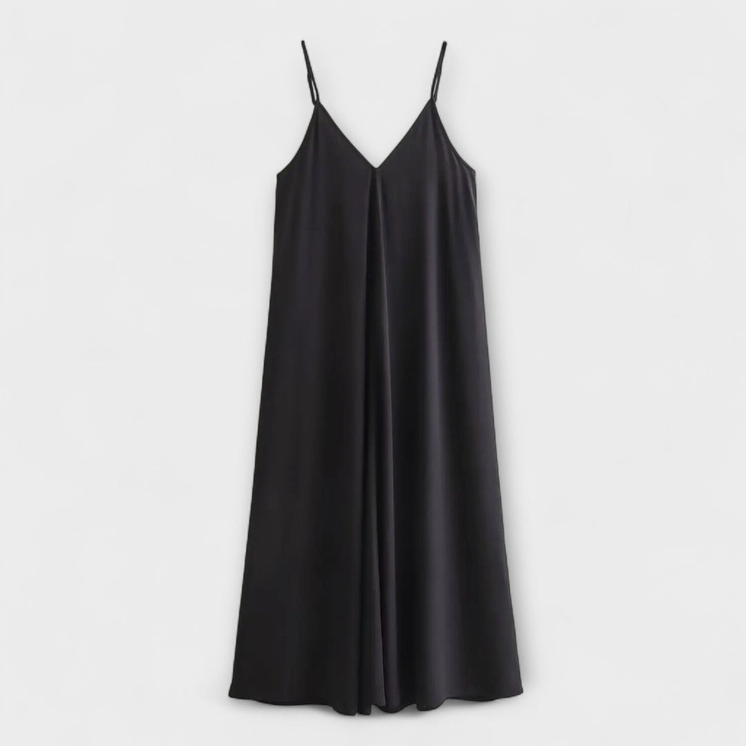 Robe maxi à bretelles