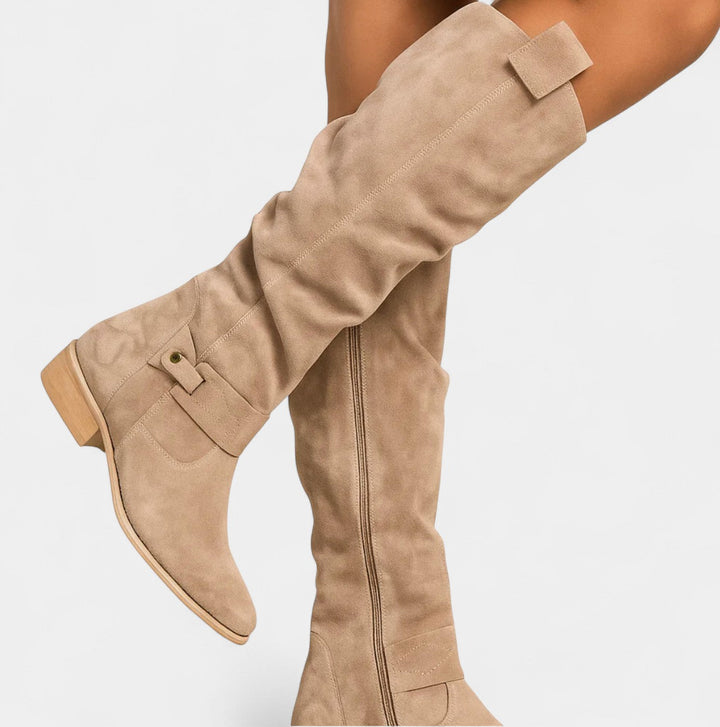 BelleVie – Bottes en daim élégantes