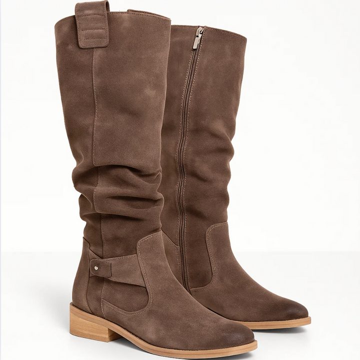 BelleVie – Bottes en daim élégantes