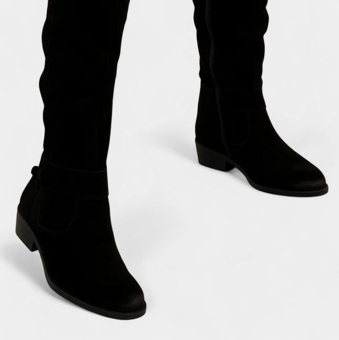 BelleVie – Bottes en daim élégantes