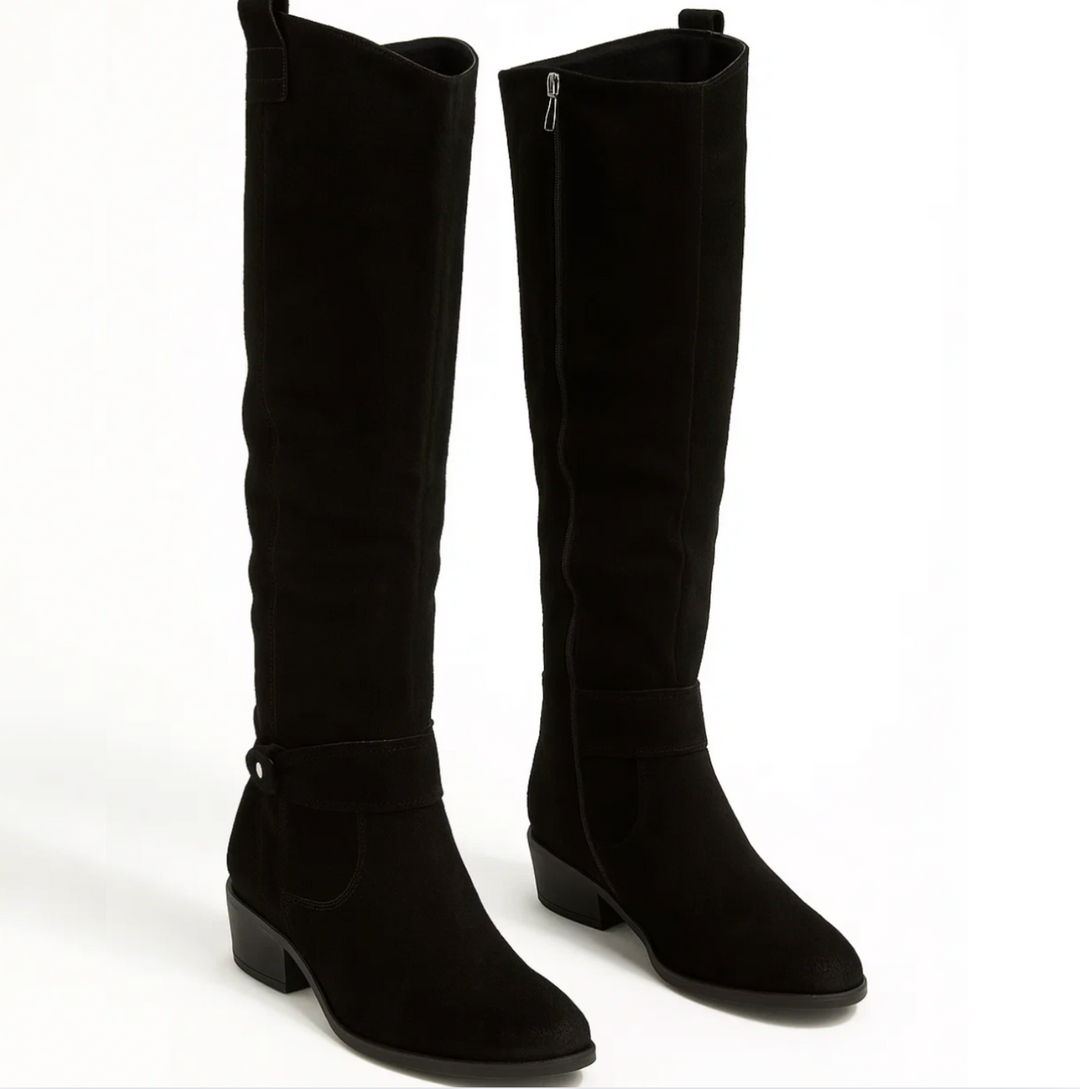 BelleVie – Bottes en daim élégantes