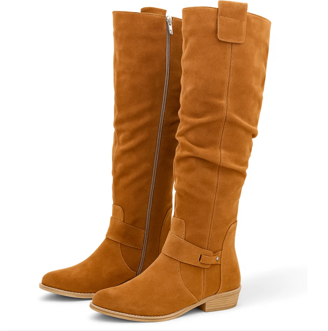 BelleVie – Bottes en daim élégantes