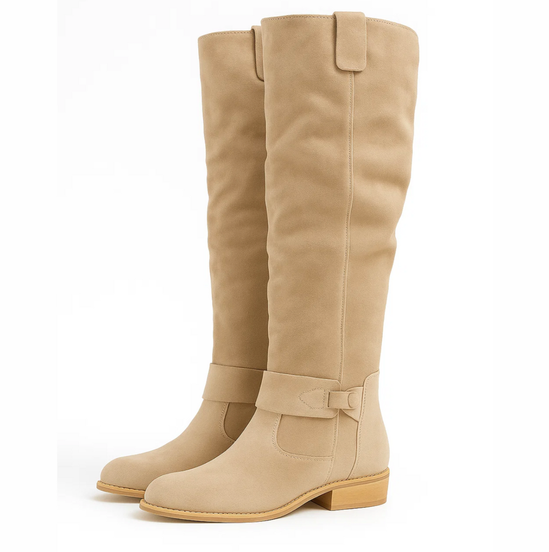 BelleVie – Bottes en daim élégantes
