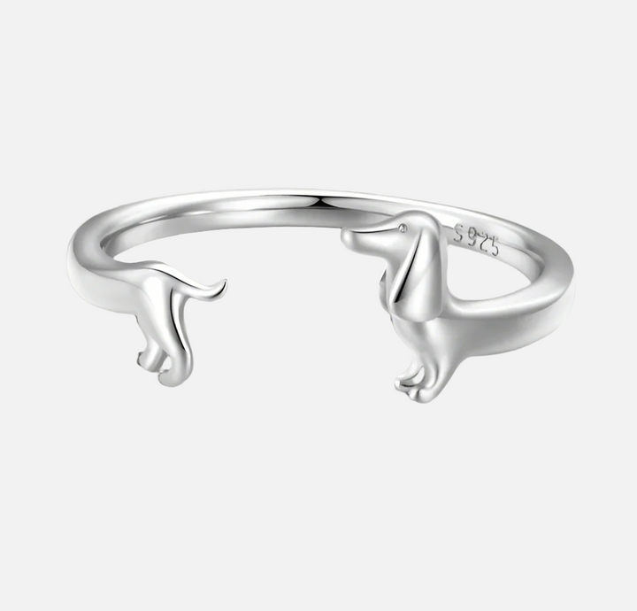 Bague Dachshund Préférée - Pour l'amour de votre chiot
