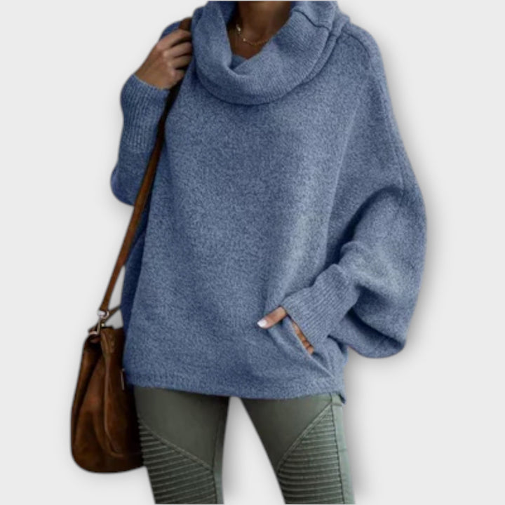 Ulrike - Pull élégant pour femme en style écaille de tortue