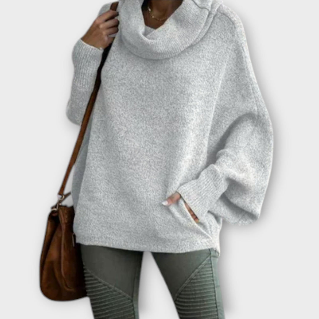 Ulrike - Pull élégant pour femme en style écaille de tortue