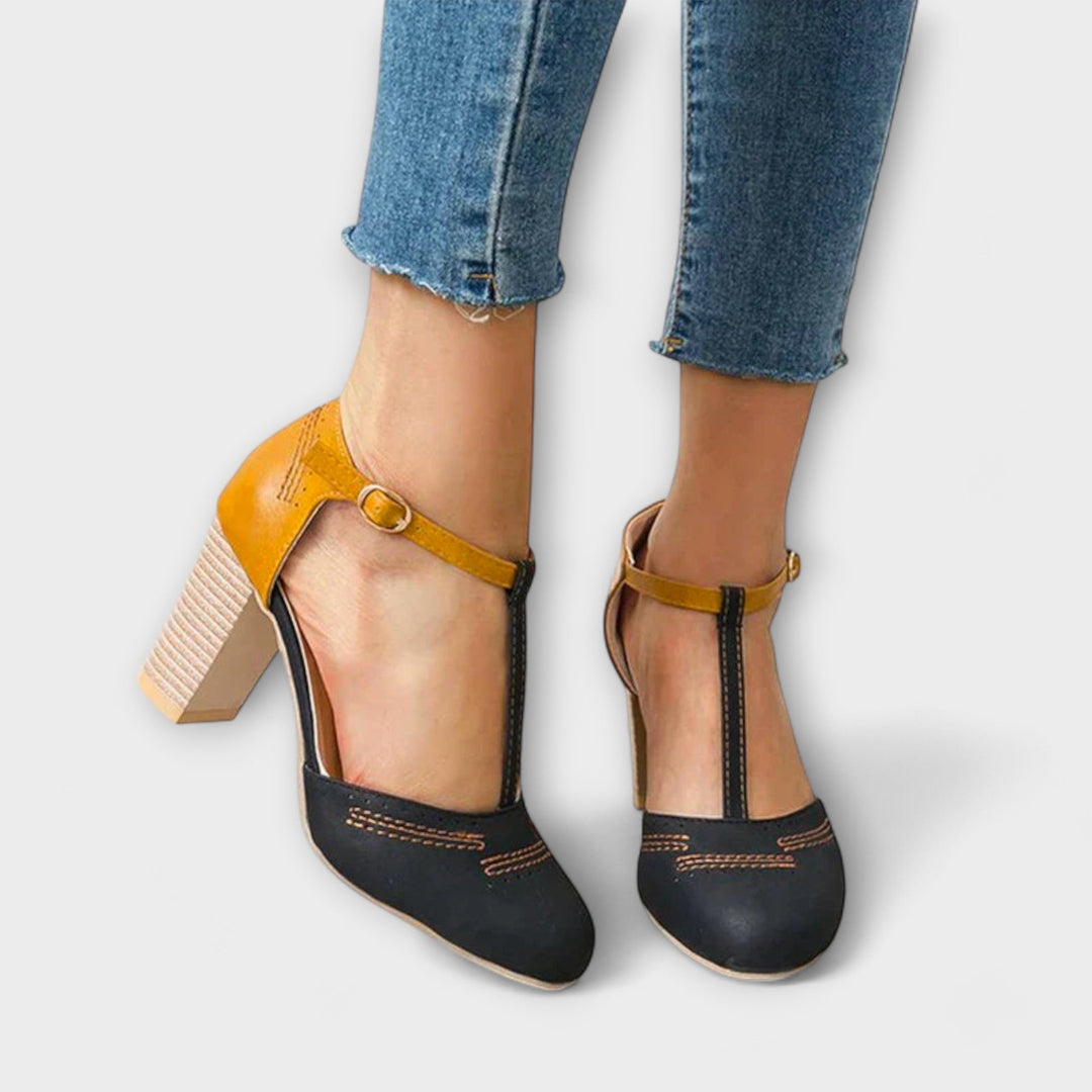 Viktorie Élégants Talons Orthopédiques Confortables avec Mémoire