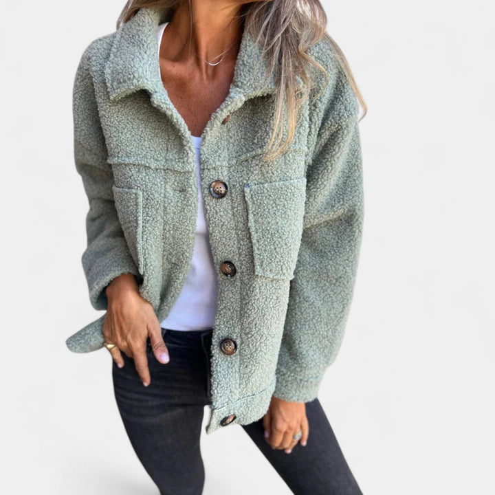 Kristýna – Veste courte avec revers