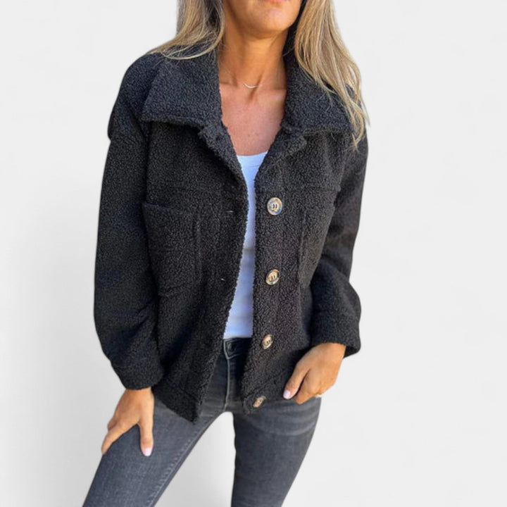Kristýna – Veste courte avec revers