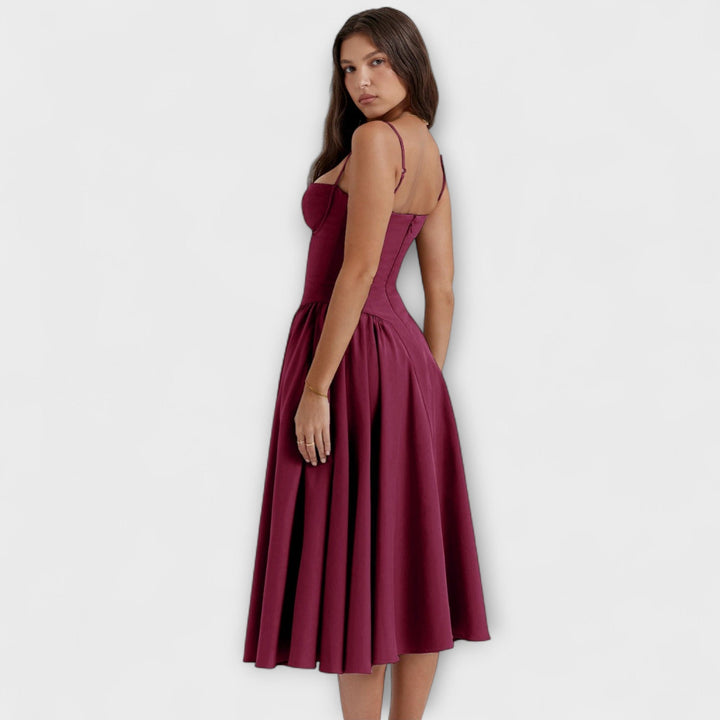 Rosalie - Robe corset élégante sans manches